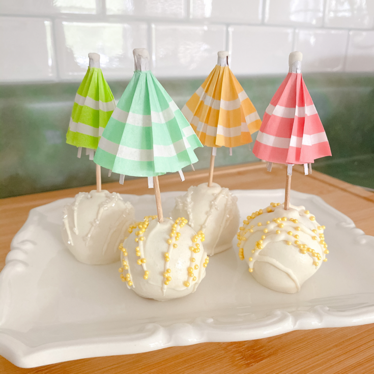 Easy Lemon Cake Pops