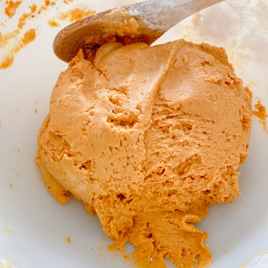 pumpkin pie play dough